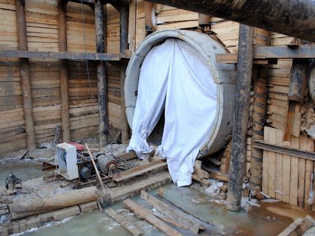 фото вынос сетей канализации